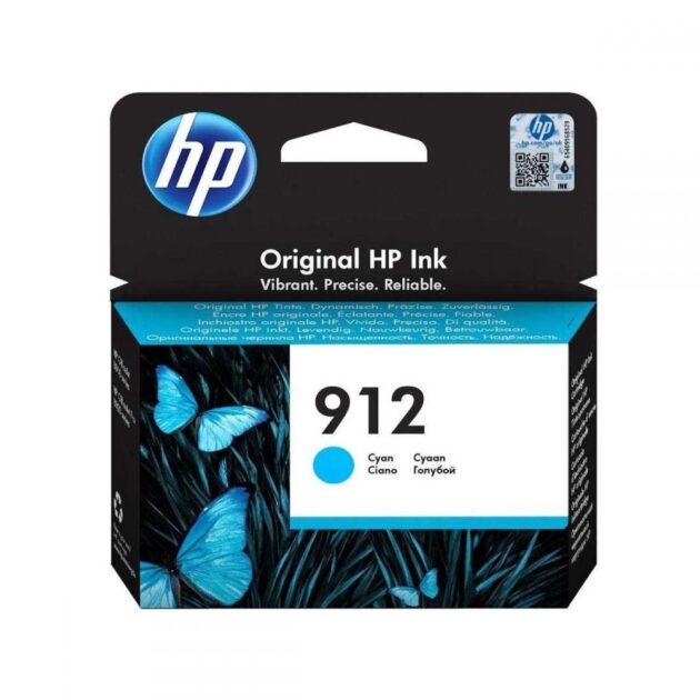 ΓΝΗΣΙΟ HP 912 Cyan Ink Cartridge 3YL77AE