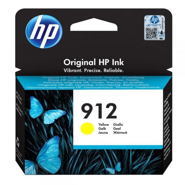 ΓΝΗΣΙΟ HP 912 Yellow Ink Cartridge 3YL79AE